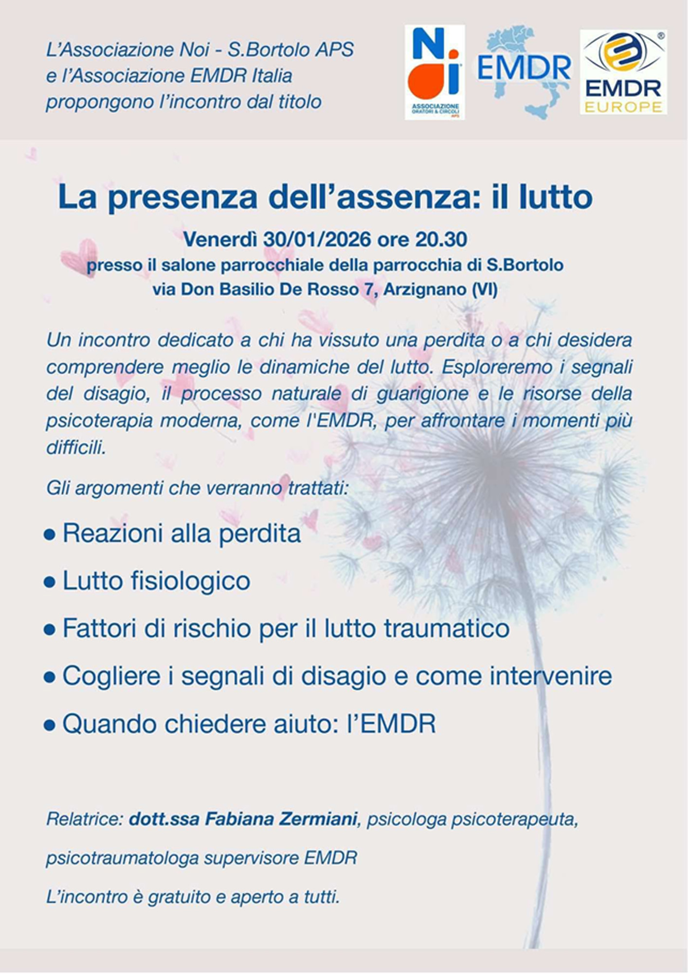 La presenza dell'assenza: il lutto